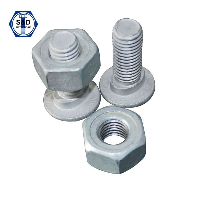 Guard Rail Bolts ASTM A307 Gradea